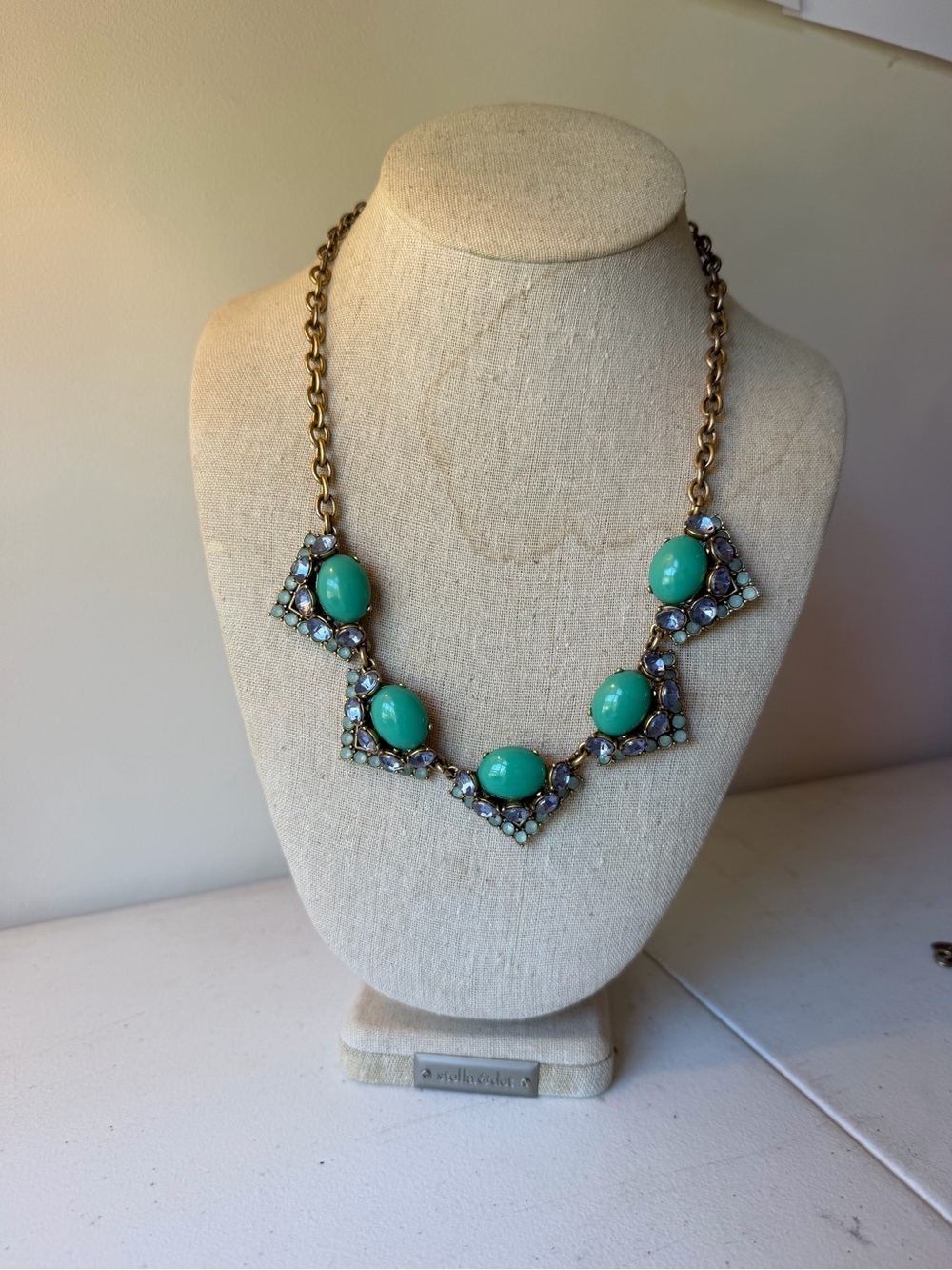Stella & Dot Rory Statement Bib Necklace by